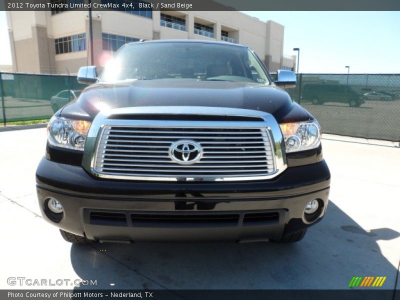 Black / Sand Beige 2012 Toyota Tundra Limited CrewMax 4x4