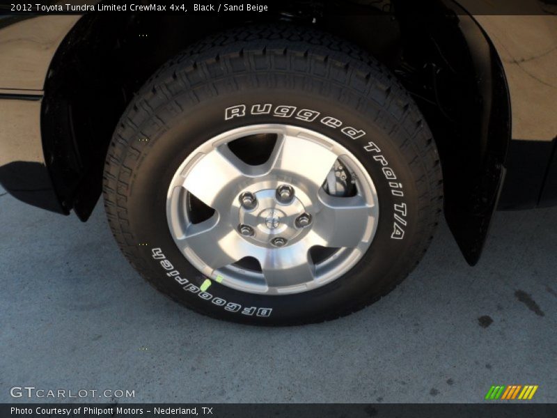 Black / Sand Beige 2012 Toyota Tundra Limited CrewMax 4x4