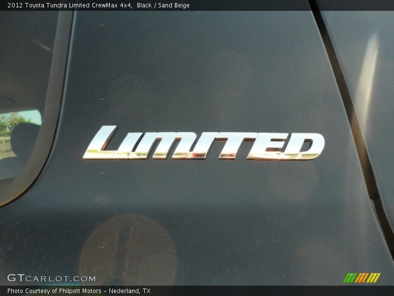 Black / Sand Beige 2012 Toyota Tundra Limited CrewMax 4x4