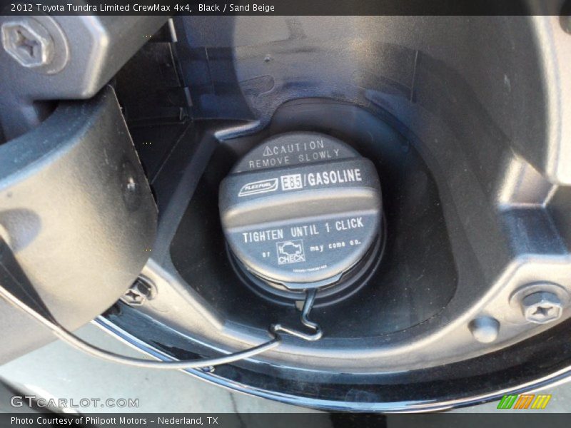 Black / Sand Beige 2012 Toyota Tundra Limited CrewMax 4x4