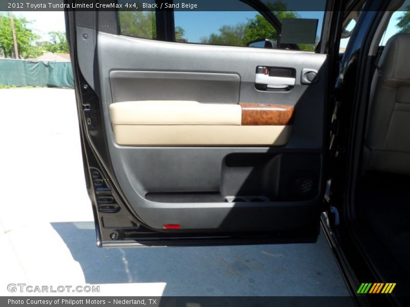 Black / Sand Beige 2012 Toyota Tundra Limited CrewMax 4x4
