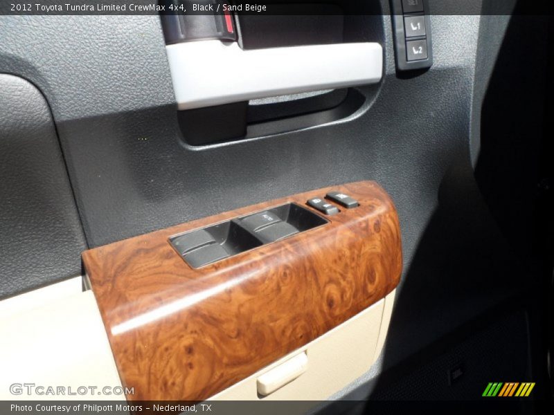 Black / Sand Beige 2012 Toyota Tundra Limited CrewMax 4x4