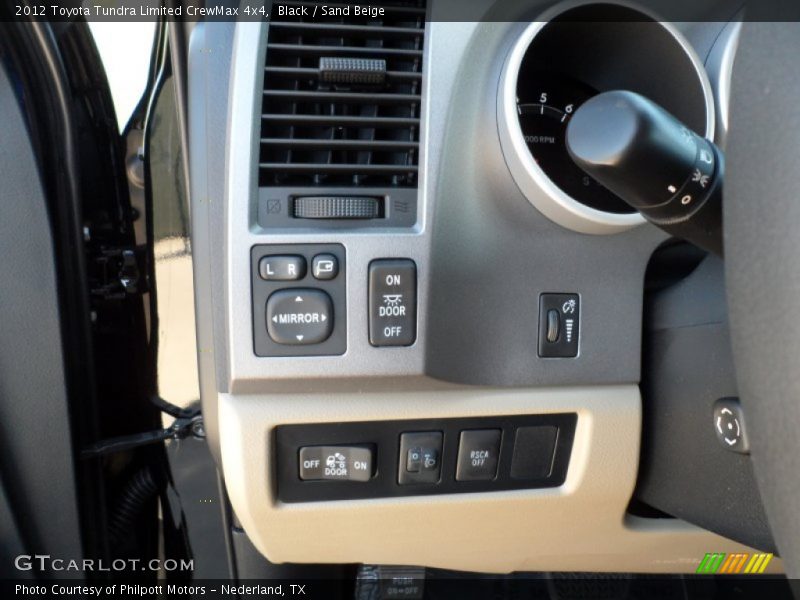 Black / Sand Beige 2012 Toyota Tundra Limited CrewMax 4x4