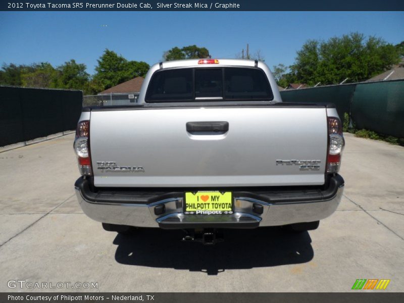 Silver Streak Mica / Graphite 2012 Toyota Tacoma SR5 Prerunner Double Cab