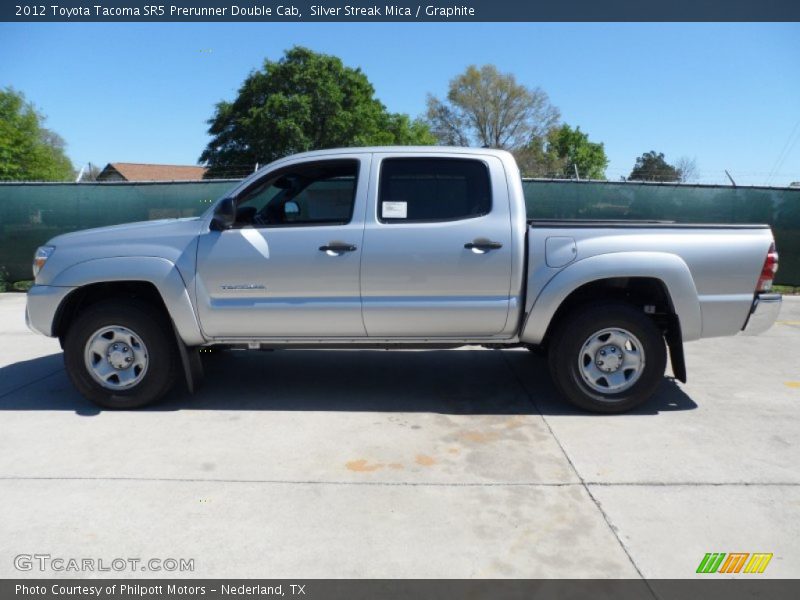 Silver Streak Mica / Graphite 2012 Toyota Tacoma SR5 Prerunner Double Cab