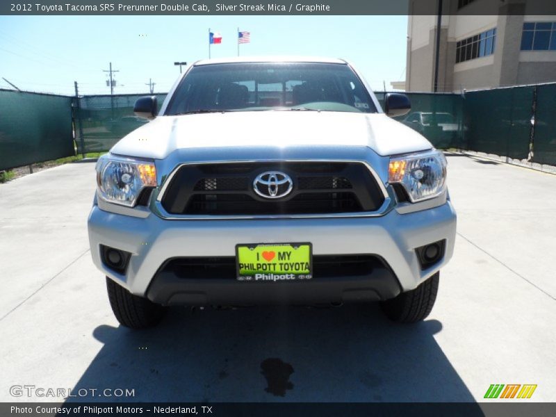 Silver Streak Mica / Graphite 2012 Toyota Tacoma SR5 Prerunner Double Cab