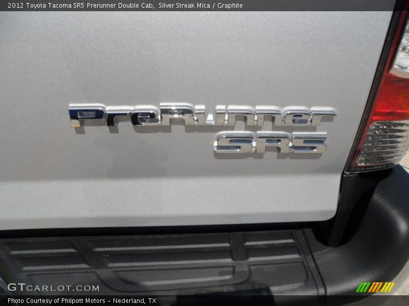 Silver Streak Mica / Graphite 2012 Toyota Tacoma SR5 Prerunner Double Cab