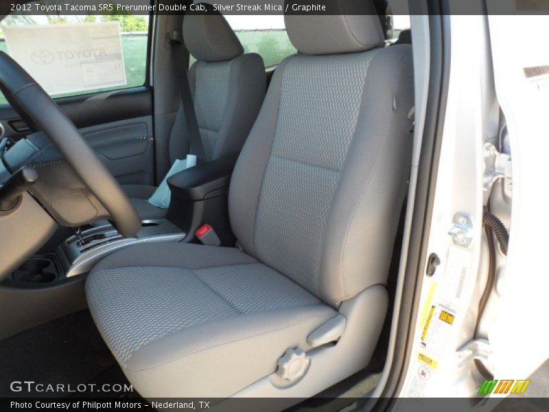 Silver Streak Mica / Graphite 2012 Toyota Tacoma SR5 Prerunner Double Cab