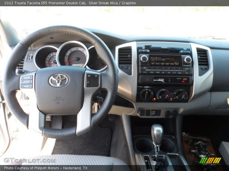 Silver Streak Mica / Graphite 2012 Toyota Tacoma SR5 Prerunner Double Cab