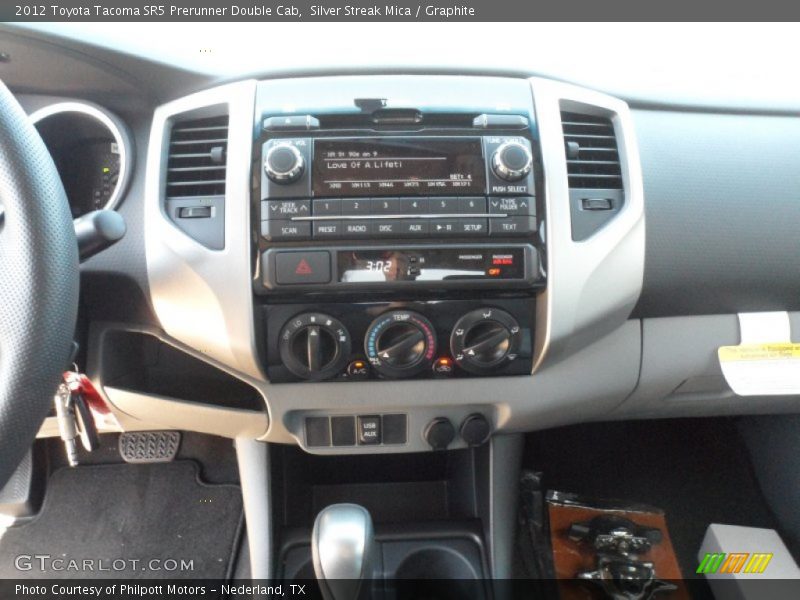 Silver Streak Mica / Graphite 2012 Toyota Tacoma SR5 Prerunner Double Cab