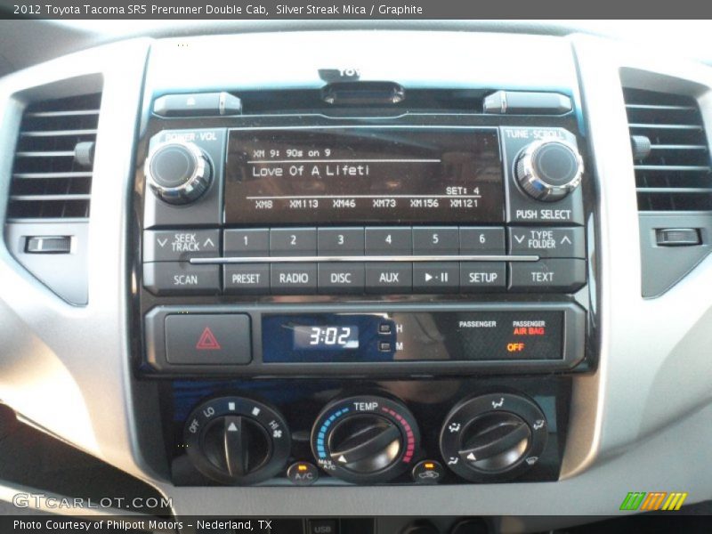 Silver Streak Mica / Graphite 2012 Toyota Tacoma SR5 Prerunner Double Cab