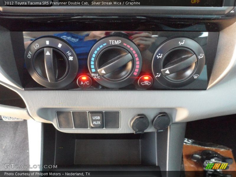 Silver Streak Mica / Graphite 2012 Toyota Tacoma SR5 Prerunner Double Cab