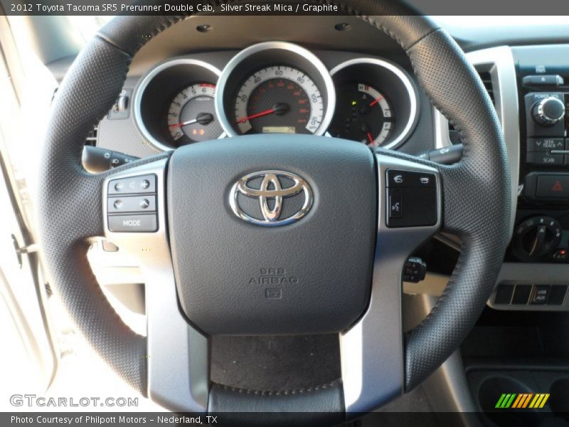 Silver Streak Mica / Graphite 2012 Toyota Tacoma SR5 Prerunner Double Cab