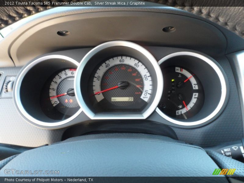 Silver Streak Mica / Graphite 2012 Toyota Tacoma SR5 Prerunner Double Cab