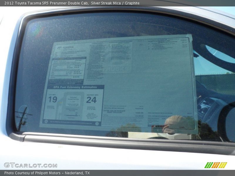 Silver Streak Mica / Graphite 2012 Toyota Tacoma SR5 Prerunner Double Cab