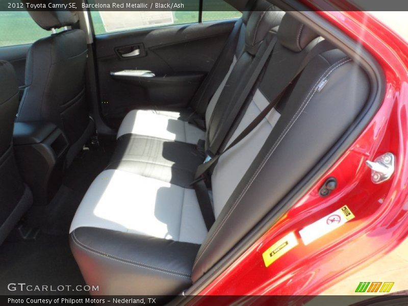 Barcelona Red Metallic / Black/Ash 2012 Toyota Camry SE