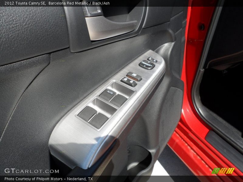 Barcelona Red Metallic / Black/Ash 2012 Toyota Camry SE