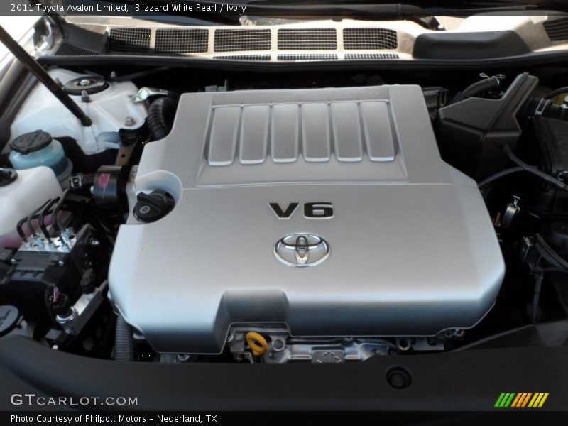 Blizzard White Pearl / Ivory 2011 Toyota Avalon Limited