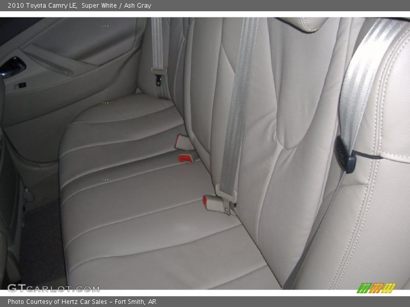 Super White / Ash Gray 2010 Toyota Camry LE