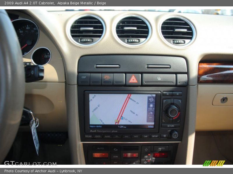 Alpaka Beige Metallic / Beige 2009 Audi A4 2.0T Cabriolet