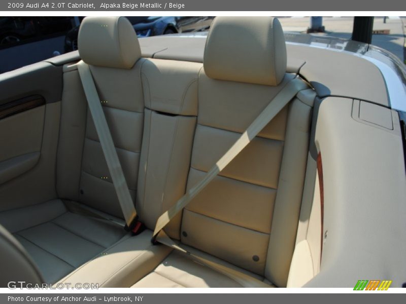 Alpaka Beige Metallic / Beige 2009 Audi A4 2.0T Cabriolet