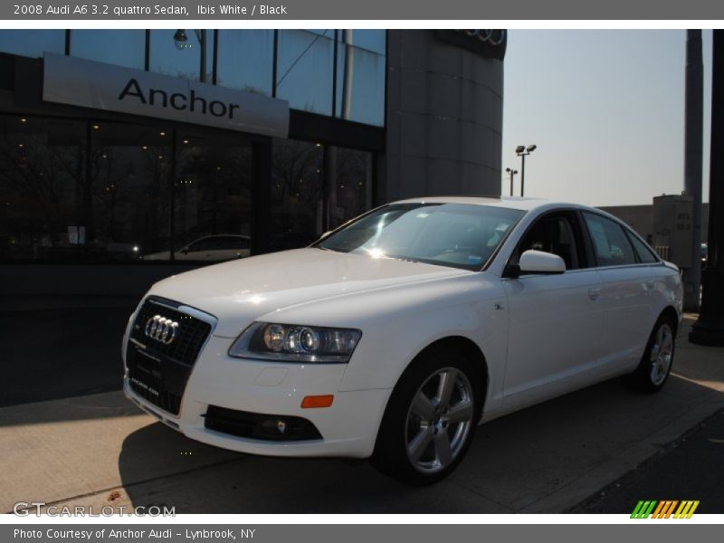 Ibis White / Black 2008 Audi A6 3.2 quattro Sedan