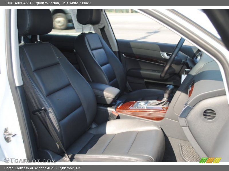 Ibis White / Black 2008 Audi A6 3.2 quattro Sedan