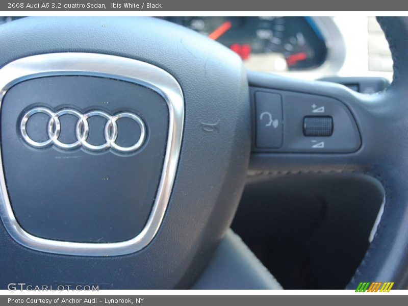 Ibis White / Black 2008 Audi A6 3.2 quattro Sedan