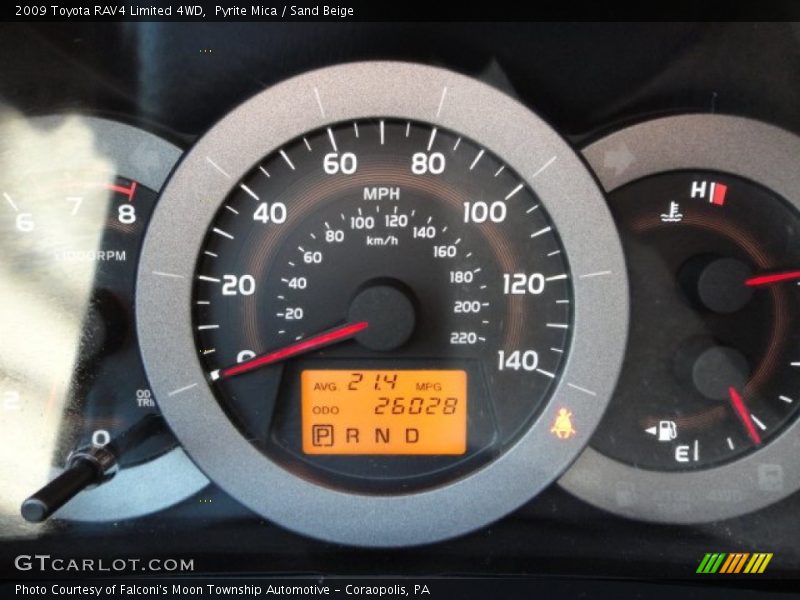 Pyrite Mica / Sand Beige 2009 Toyota RAV4 Limited 4WD