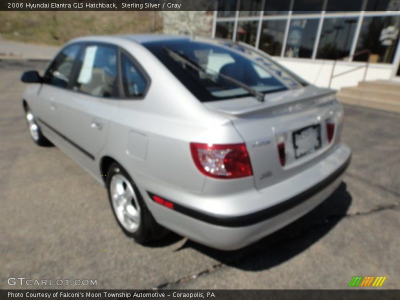 Sterling Silver / Gray 2006 Hyundai Elantra GLS Hatchback