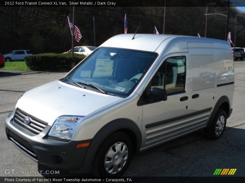 Silver Metallic / Dark Grey 2012 Ford Transit Connect XL Van