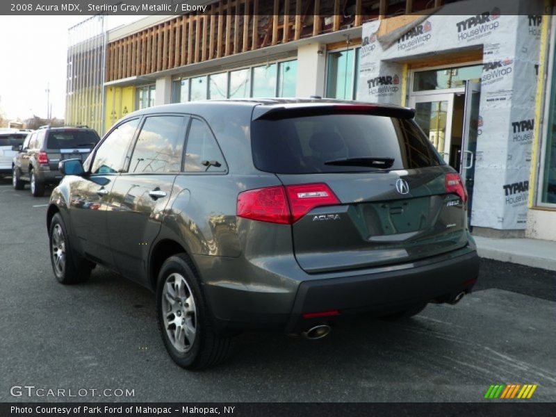 Sterling Gray Metallic / Ebony 2008 Acura MDX