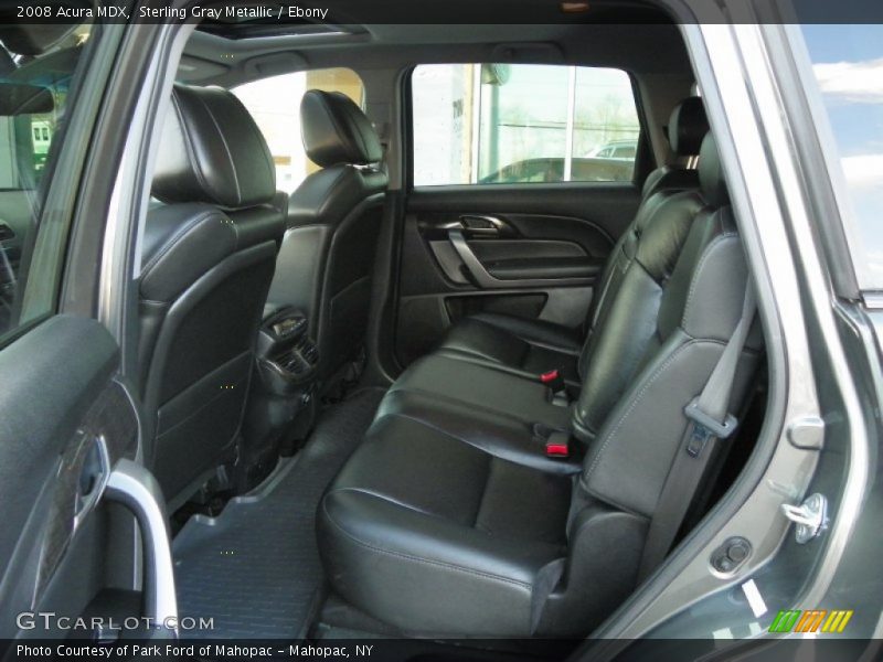 Sterling Gray Metallic / Ebony 2008 Acura MDX