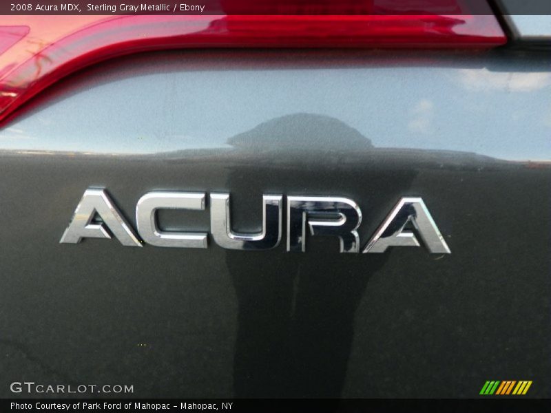 Sterling Gray Metallic / Ebony 2008 Acura MDX