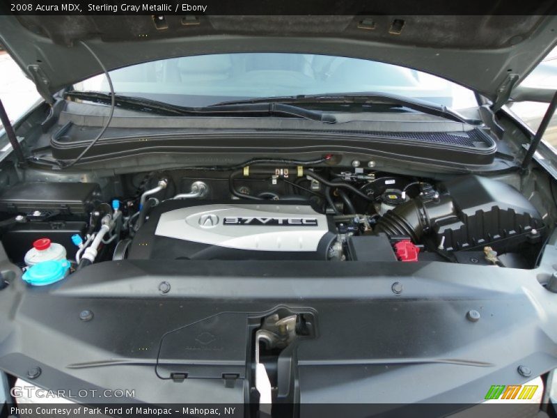 Sterling Gray Metallic / Ebony 2008 Acura MDX