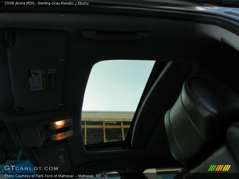 Sterling Gray Metallic / Ebony 2008 Acura MDX