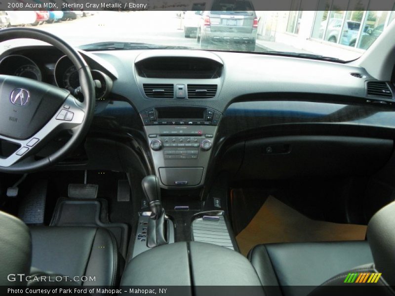 Sterling Gray Metallic / Ebony 2008 Acura MDX