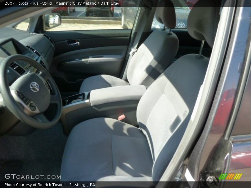 Magnetic Gray Metallic / Dark Gray 2007 Toyota Prius Hybrid