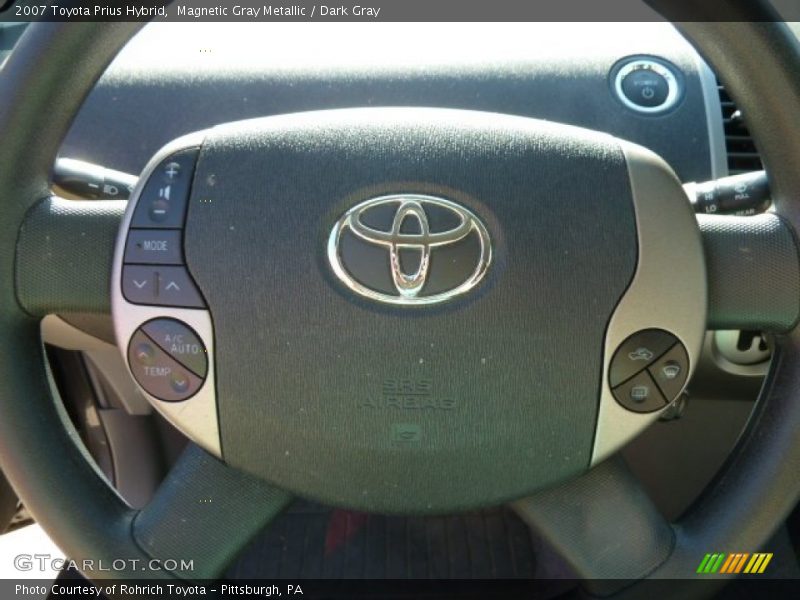 Magnetic Gray Metallic / Dark Gray 2007 Toyota Prius Hybrid