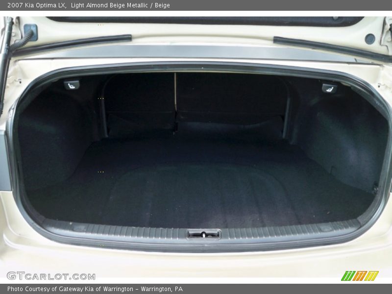 Light Almond Beige Metallic / Beige 2007 Kia Optima LX