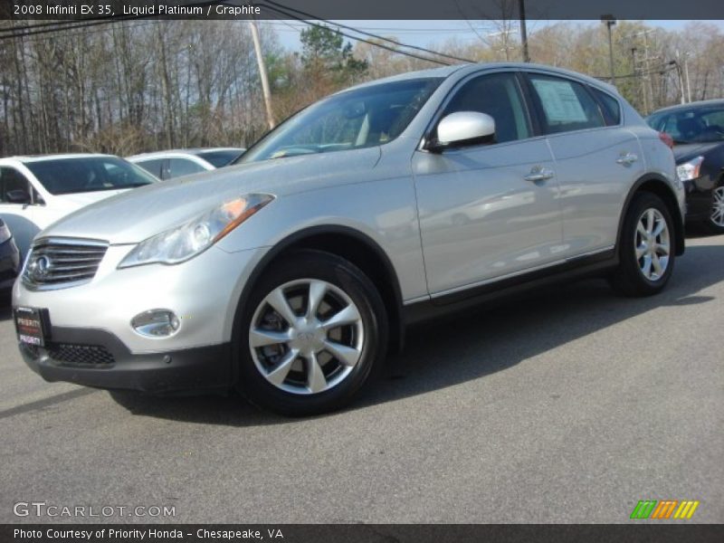 Liquid Platinum / Graphite 2008 Infiniti EX 35