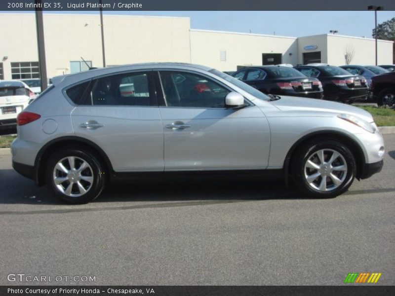 Liquid Platinum / Graphite 2008 Infiniti EX 35