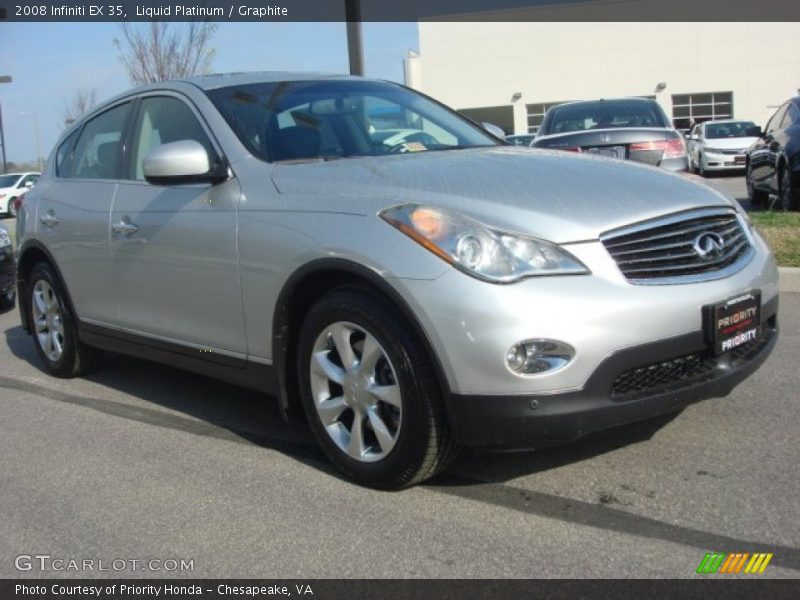 Liquid Platinum / Graphite 2008 Infiniti EX 35