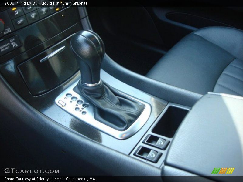 Liquid Platinum / Graphite 2008 Infiniti EX 35