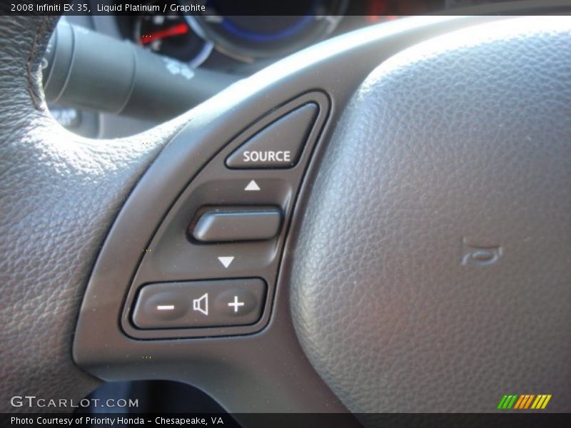 Liquid Platinum / Graphite 2008 Infiniti EX 35