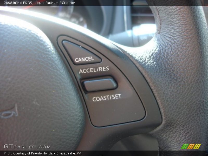 Liquid Platinum / Graphite 2008 Infiniti EX 35