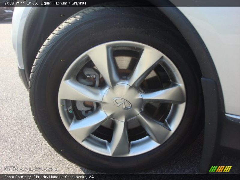 Liquid Platinum / Graphite 2008 Infiniti EX 35