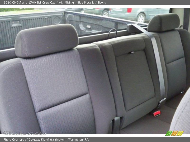 Midnight Blue Metallic / Ebony 2010 GMC Sierra 1500 SLE Crew Cab 4x4