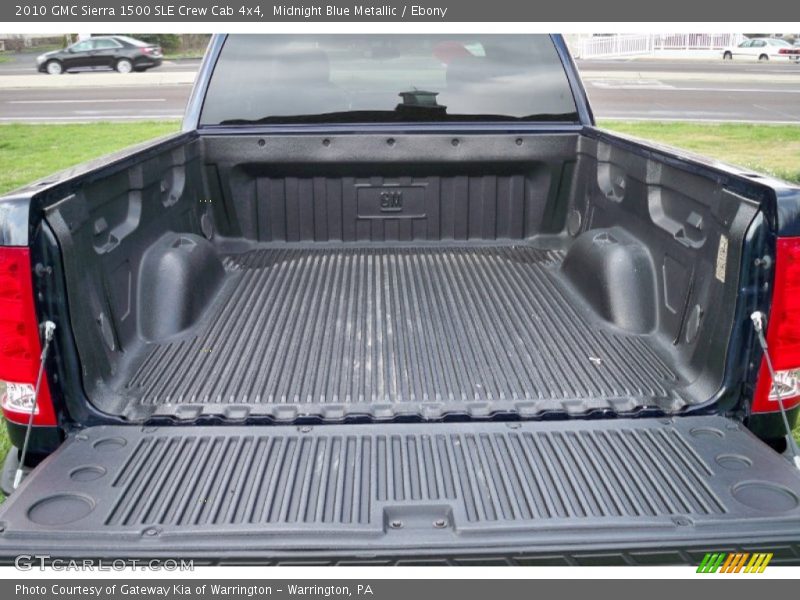 Midnight Blue Metallic / Ebony 2010 GMC Sierra 1500 SLE Crew Cab 4x4