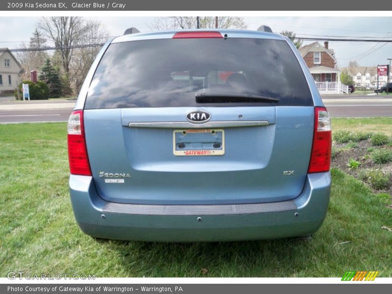 Glacier Blue / Gray 2009 Kia Sedona EX